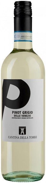 Вино Кантина делла Торре Пино Гриджио (Cantina della Torre) белое сухое 0,75л Крепость 12%