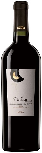 Вино Кантине Селларо Дуэ Луне (Cantine Cellaro Due Lune) красное полусухое 0,75л Крепость 13,5%