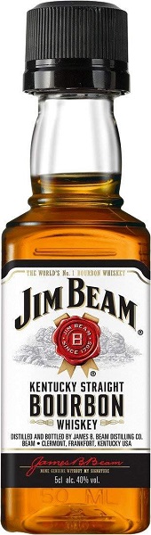 Виски Джим Бим (Whiskey Jim Beam) зерновой 50 мл Крепость 40%