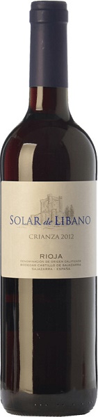Вино Солар де Либано Крианца (Solar de Libano Crianza) красное сухое 0,75л Крепость 13,5%