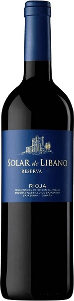 Вино Солар ди Либано Резерва (Castillo de Sajazarra Solar de Libano) красное сухое 0,75л 13,5%