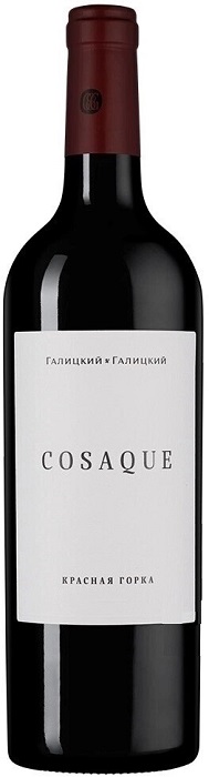Вино Красная Горка Казак (Krasnaia Gorka Cosaque) красное сухое 0,75л Крепость 4,1%
