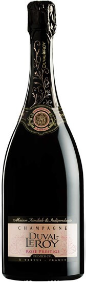 Шампанское Дюваль-Леруа (Duval-Leroy) розовое брют 0,75л Крепость 12%