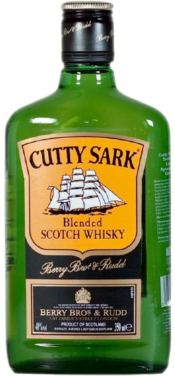 Виски Катти Сарк (Cutty Sark) 350мл Крепость 40%
