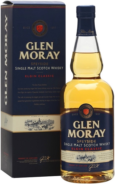 Виски Глен Морей Сингл Молт Элгин Классик (Glen Moray Elgin Classic) 0,7л 40% в подарочной коробке