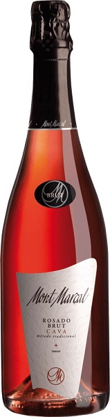Вино игристое Кава Монт Маркаль (Mont Marcal) розовое брют 0,75 Крепость 11,5%