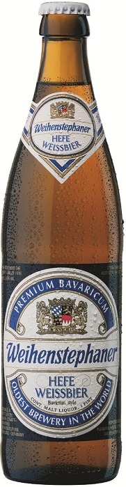 Пиво Вайнштефан Хефевайссбир (Weihenstephan Hefeweissbier) светлое 0,5л Крепость 5,4%