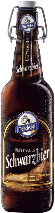 Пиво Мюнхоф Шварцбир (Monchshof Schwarzbier) темное 0,5л Крепость 4,9%
