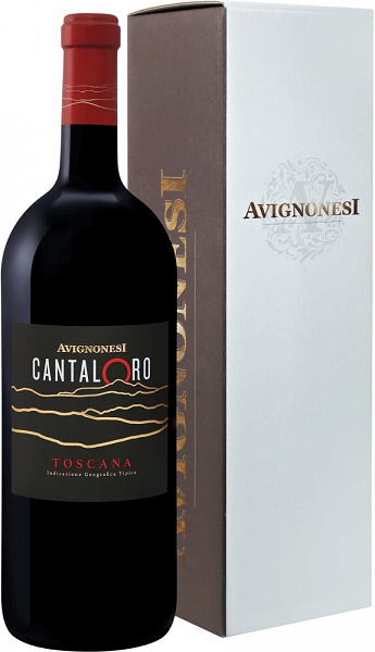 Вино Авиньонези Канталоро (Avignonesi Cantaloro) красное сухое 1,5л 14% в коробке