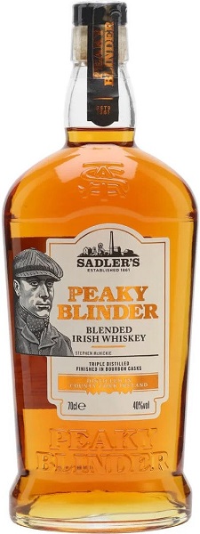 Виски Садлерс Острые Козырьки (Sadler's Peaky Blinder) купажированный 0,7л Крепость 40%
