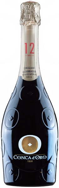 Вино игристое Конка д'Оро Конельяно Вальдобьядене Просекко Супериоре (Conca) белое брют 0,75л 11,2%