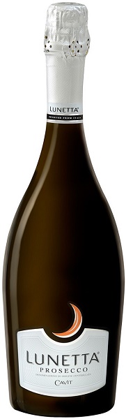 Вино игристое Кавит Лунетта Просекко (Cavit) белое брют 0,75л Крепость 11%