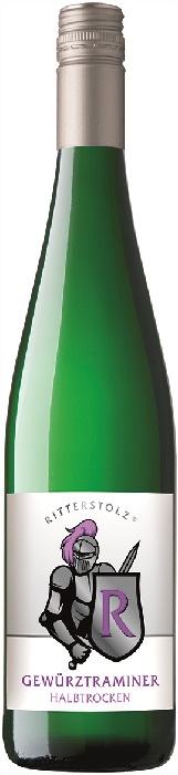 Вино Риттерштольц Гевюрцтраминер (Ritterstolz Gewurztraminer) белое полусухое 0,75л Крепость 11,5%