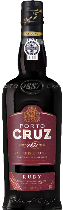 Вино ликерное Портвейн Порто Круз Руби (Porto Cruz Ruby) сладкое 0,75л 19%