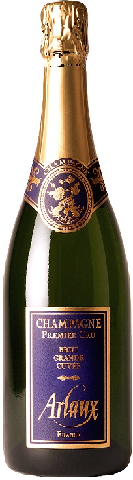 Вино игристое Арло Гран Кюве Премье Крю (Arlaux Grande Cuvee Premier Cru) белое брют 1,5л 12,5%