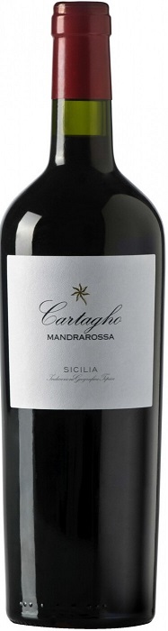 !Вино Мандраросса Картаго (Mandrarossa Cartagho) красное сухое 0,75л Крепость 14%