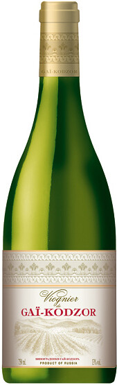!Вино Вионье де Гай-Кодзор (Viognier de Gai-Kodzor) белое сухое 0,75л Крепость 12%