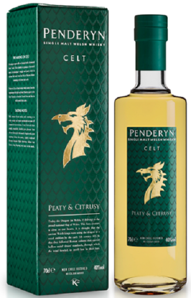 Виски Пендерин Кельт (Penderyn Celt) 0,7л Крепость 40% в подарочной упаковке