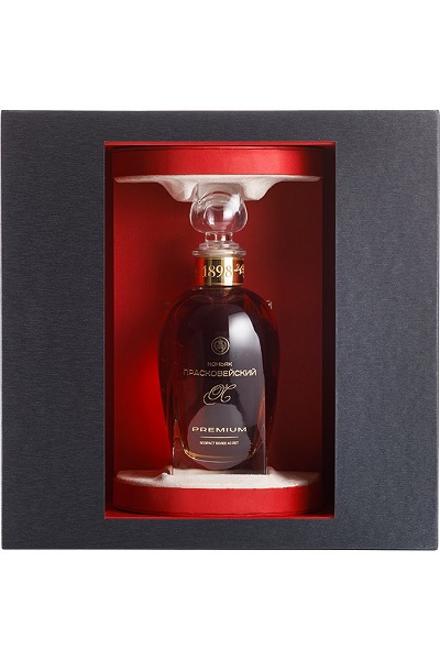 Прасковейский коньяк Очень Старый Премиум (Cognac Praskoveysky Premium) ОС 40 лет 0,7л 40% в коробке