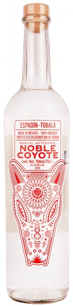 Мескаль Нобль Койоте Эспадин-Тобала (Noble Coyote Espadin-Tobala) 0,7л Крепость 44,86%