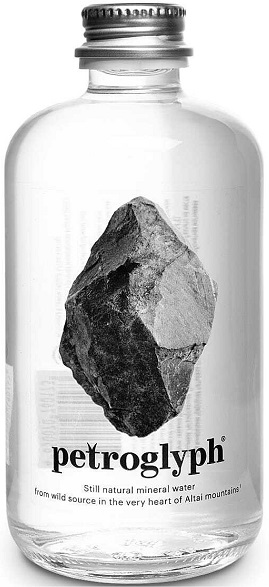 Вода Петроглиф (Petroglyph) минеральная негазированная 0,375л в стеклянной бутылке