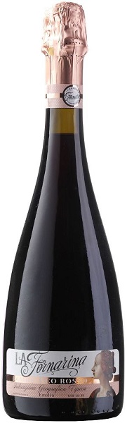 Вино игристое Ла Форнарина Ламбруско Россо (La Fornarina) красное полусладкое 0,75л Крепость 8%