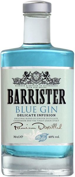 Джин Барристер Блу (Gin Barrister Blue) 0,7л Крепость 40%
