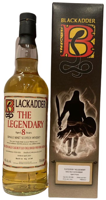 Виски Блекаддер Зе Леджендари Сингл Молт (Whiskey Blackadder The Legendary) 8 лет 0,7л 46% в коробке