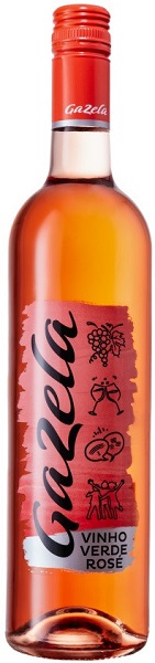 Вино Согрейп Виньос Газела Розе Виньо Верде (Sogrape Vinhos) розовое полусухое 0,75л Крепость 9,5%