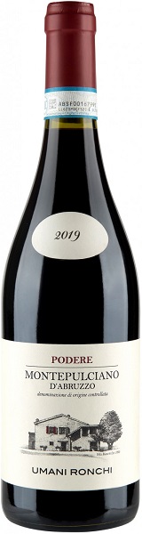 Вино Подере Монтепульчано д'Абруццо (Podere Montepulciano d'Abruzzo) красное сухое 0,75л 13%