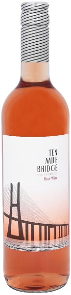 Вино Тен Майл Бридж Розе (Ten Mile Bridge Rose) розовое сухое 0,75л Крепость 12%