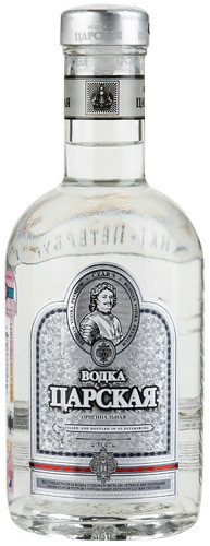 Водка Царская Оригинальная (Vodka Tsarskaja Original) 50 мл крепость 40%