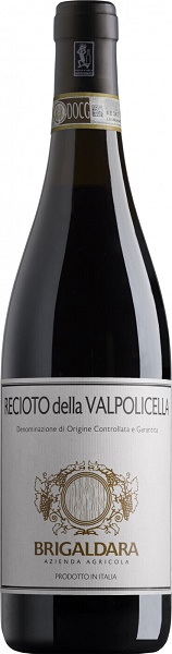 Вино Бригальдара Речото делла Вальполичелла Классико (Brigaldara Recioto) красное сладкое 375мл 15%