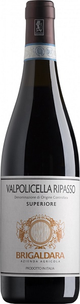 Вино Бригальдара Вальполичелла Рипассо Супериоре (Brigaldara Valpolicella) красное сухое 0,75л 14,5%