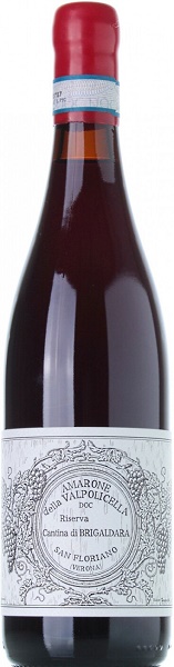 Вино Бригальдара Амароне делла Вальполичелла Ризерва (Brigaldara Amarone) красное сухое 0,75л 16,5%