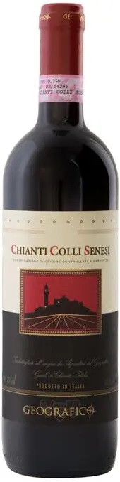 Вино Джеографико Кьянти Колли Сенези (Geografico Chianti Colli Senesi) красное сухое 0.75л 13%