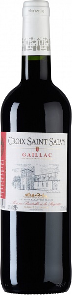 Вино Круа Сан Сальви (Croix Saint Salvy) красное сухое 0,75л Крепость 13,5%