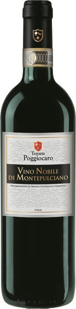 Вино Тенуте Поджокаро Вино Нобиле ди Монтепульчано (Tenute Poggiocaro) красное сухое 0,75л 14% 