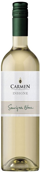 Вино Кармен Инсигне Совиньон Блан (Carmen Insigne Sauvignon Blanc) белое сухое 0,75л Крепость 13%
