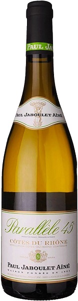 Вино Параллель 45 Кот Дю Рон (Parallele 45 Cotes du Rhone) белое сухое 0,75л Крепость 13,5%
