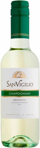 Вино Санвиджилио Шардоне (Sanvigilio Chardonnay) белое сухое 0,375л Крепость 12%