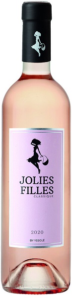Вино Вайнно Жоли Фий Прованс (Winenot Jolies Filles) розовое сухое 0,75л Крепость 12,5%