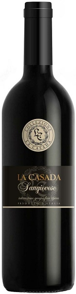 Вино Боттер Ла Казада Санджовезе (Botter La Casada Sangiovese) красное сухое 0,75л Крепость 12%