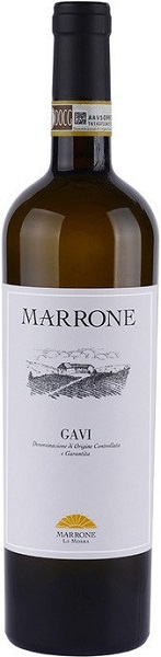 Вино Фамилья Марроне Гави (Famiglia Marrone) белое сухое 0,75л Крепость 13%