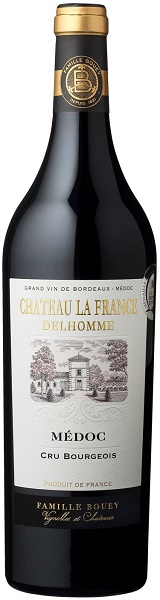 Вино Шато Ля Франс Деломм Крю Буржуа (Chateau La France Delhomme) красное сухое 0,75л Крепость 13%