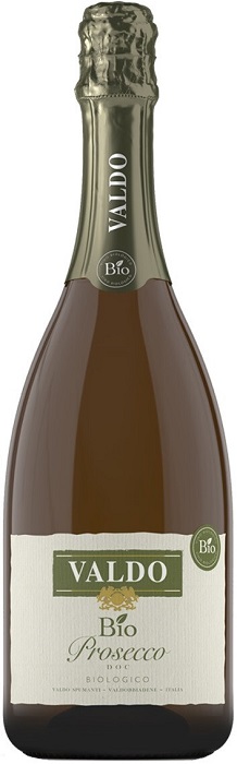 Вино игристое Вальдо БИО Просекко (Valdo BIO Prosecco) белое брют 0,75л Крепость 11%