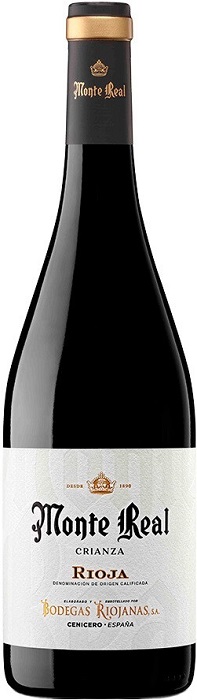 Вино Монте Реал Крианца (Monte Real Crianza) красное сухое 0,75л Крепость 14%
