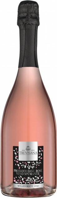 Вино игристое Тревизана Просекко Розе Эстра Драй (Trevisana Prosecco) розовое сухое 0,75л 11%