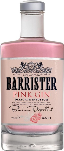 Джин Барристер Пинк (Gin Barrister Pink) 0,7л Крепость 40%