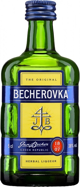 Ликер Бехеровка (Becherovka) крепкий 50мл Крепость 38%